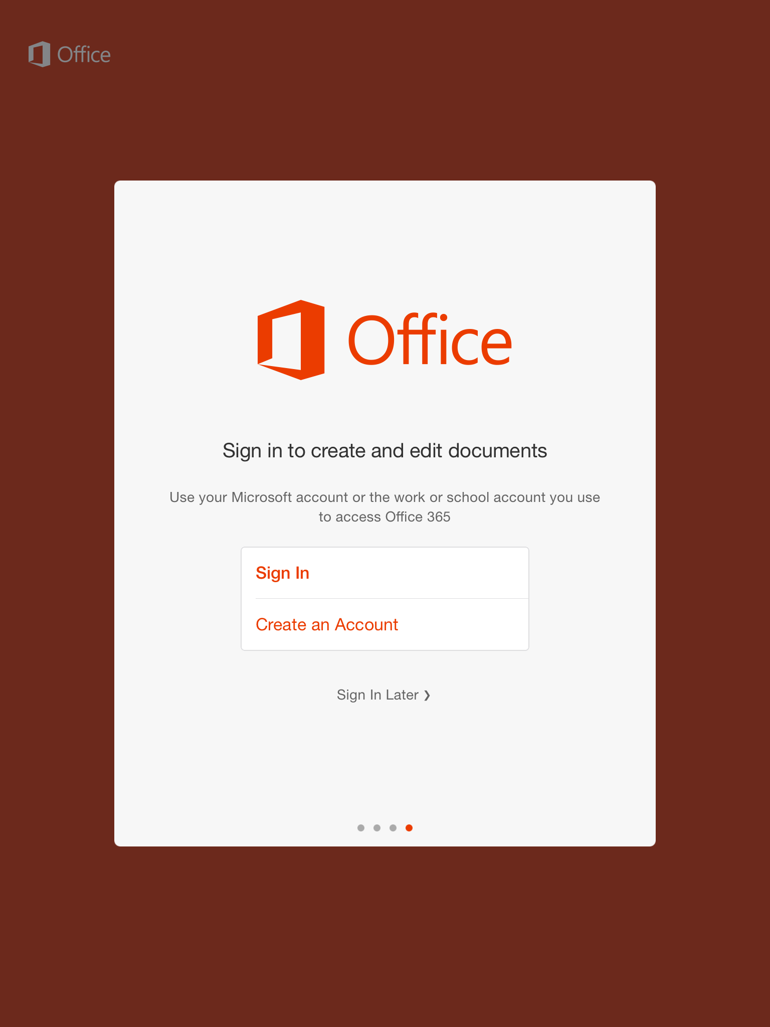 Install Office 365 on an iOS or Android device